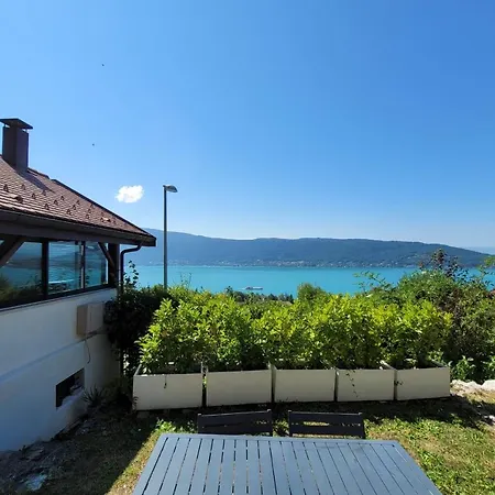 Maisonnette Vue Panoramique Lac D'Annecy Veyrier-du-Lac Exterior foto